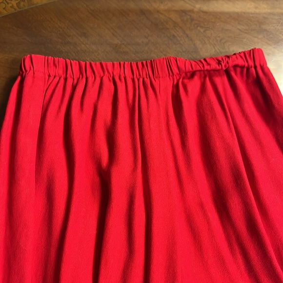 Vintage red with black velvet collar.  Sz 3/4 like a 2 - Picture 7 of 7